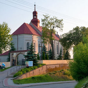 PL, swietokrzyskie, kosciol w Sulislawicach.